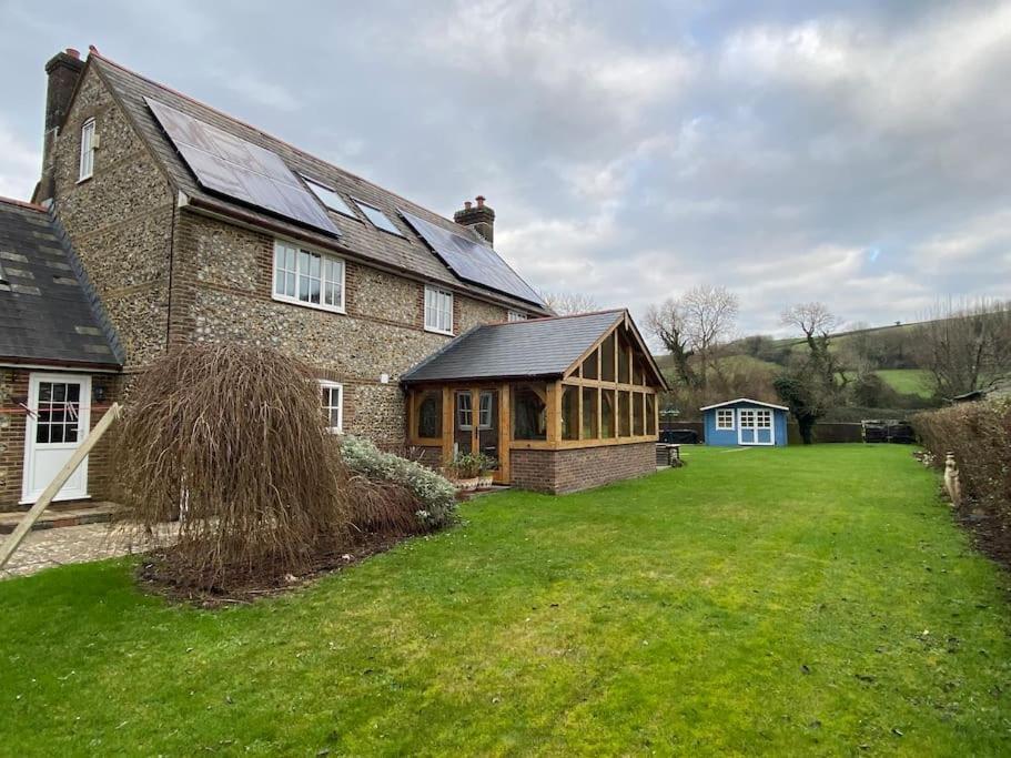 Eco-Friendly Dorset Cottage With Spa Set In Heart Of Countryside Sydling St Nicholas Exteriör bild