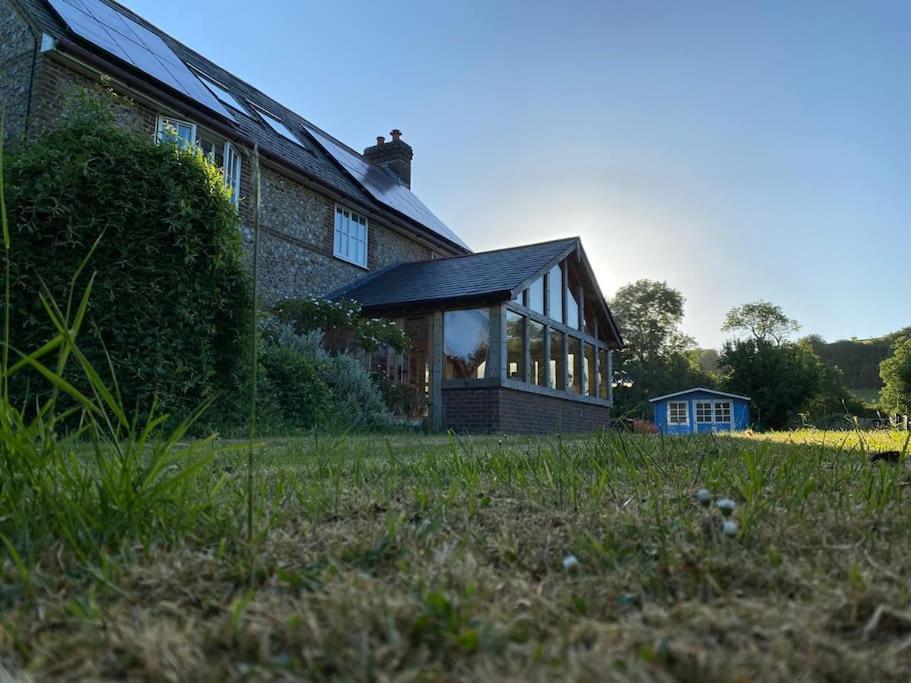 Eco-Friendly Dorset Cottage With Spa Set In Heart Of Countryside Sydling St Nicholas Exteriör bild